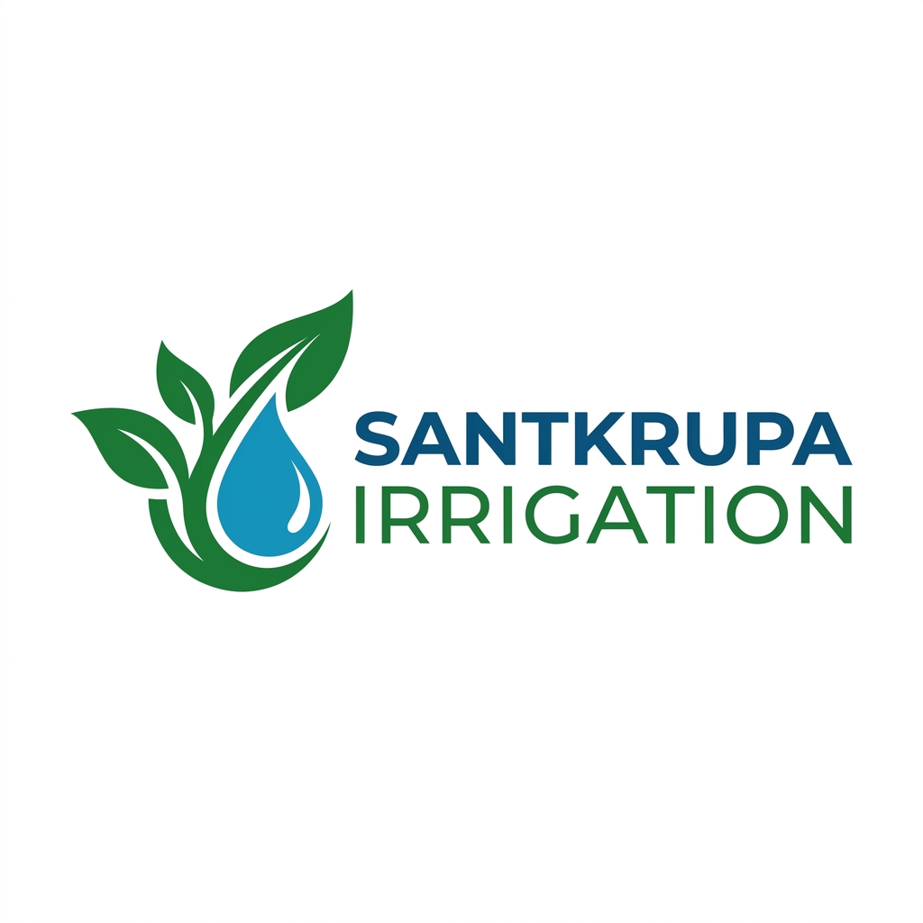 Santkrupa Irrigation Logo